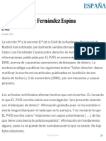 Rectificación de Fernández Espina - Edición Impresa - EL PAÍS PDF