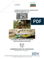 Cuentas Economicas de Antioquia 2016