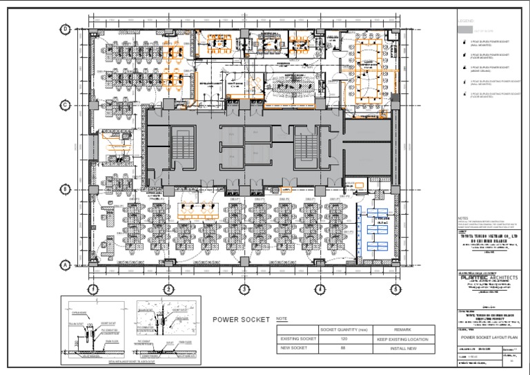03 Power Socket Layout Plan-Socket | PDF | Buildings And Structures ...