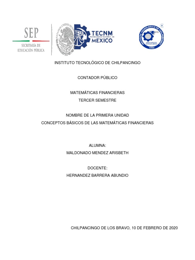 Matemáticas Financieras | PDF | Producto Interno Bruto | Bolsa