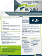 Convocatoria II Seminario 2019