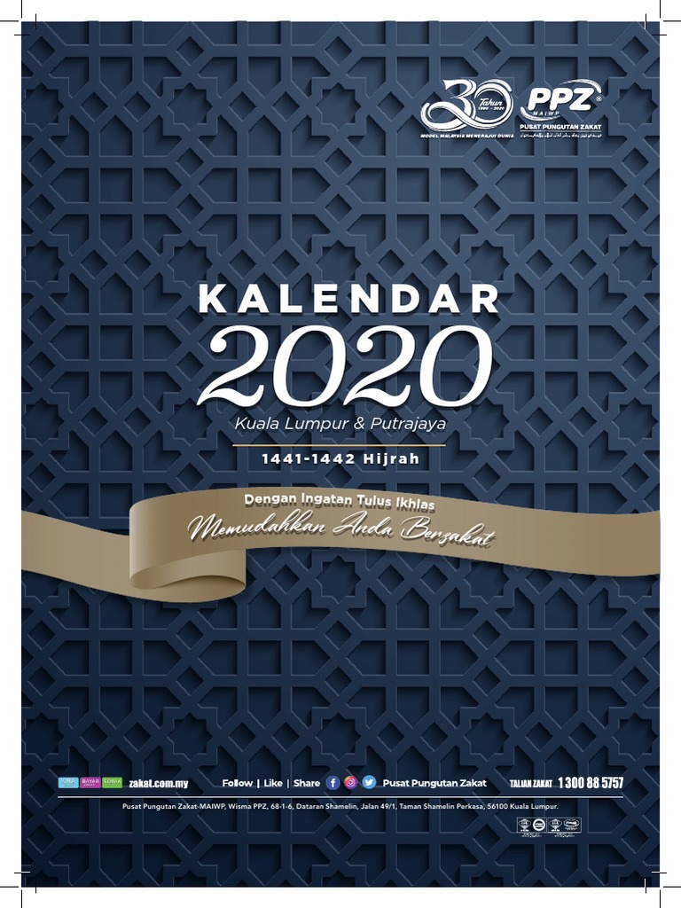 Waktu Solat Ppz 2020 Pdf