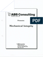 ABS - Mechanical Integrity