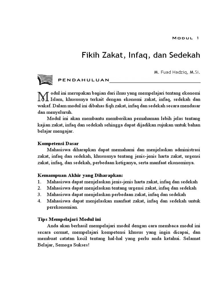 Persamaan Zakat Infaq Dan Sedekah Kaidah