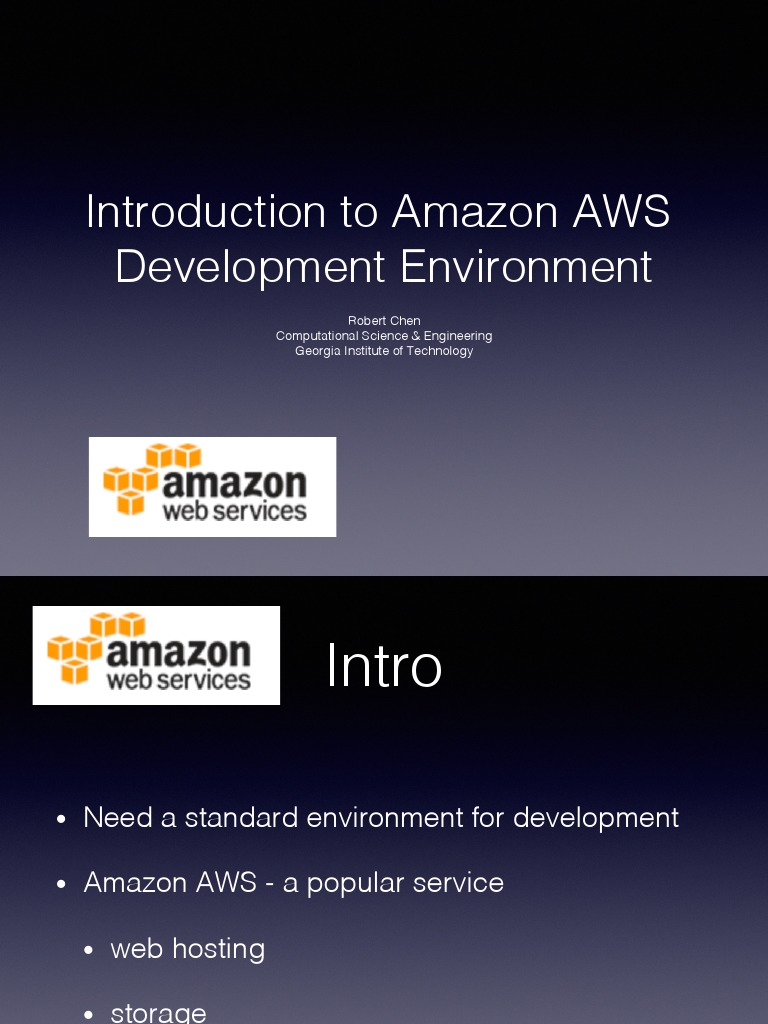 Aws Intro v2 | PDF | World Wide Web | Internet & Web