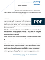 TDR Psicología Otrabajo Social de Casa de Acogida RET