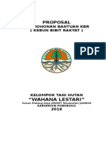 Proposal Kehutanan 