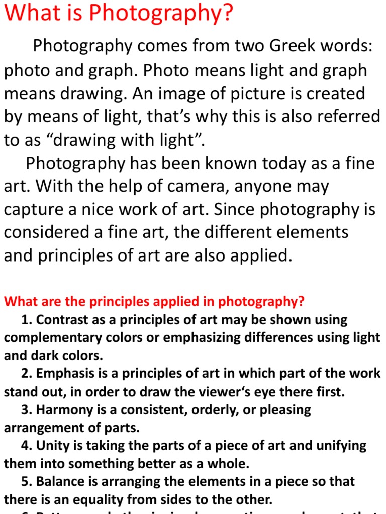 Реферат: History Of Photography Essay Research Paper Photography