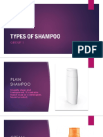Types of Shampoo