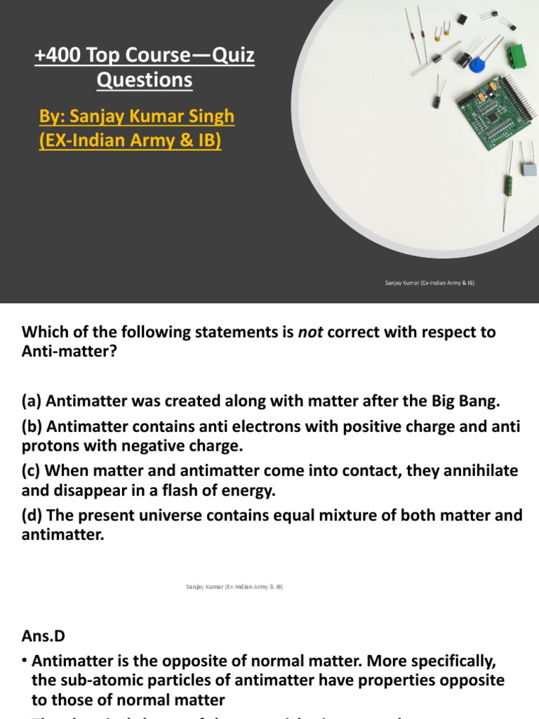 +400 Top Course-Quiz Questions-Part 1 PDF | PDF | Rhinoceros ...