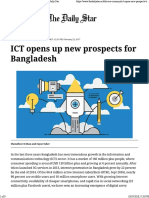 ICT Opens Up New Prospects For Bangladesh - The Daily Star