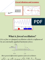 Forced oscillations and resonance