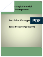 Portfolio Management Extra Practice Questions