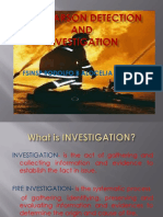 Investigate Arson with Evidence