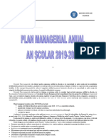 Plan Managerial 2019-2020 PDF