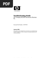 Troubleshooting Guide: HP Compaq dx2200 Microtower Business PC