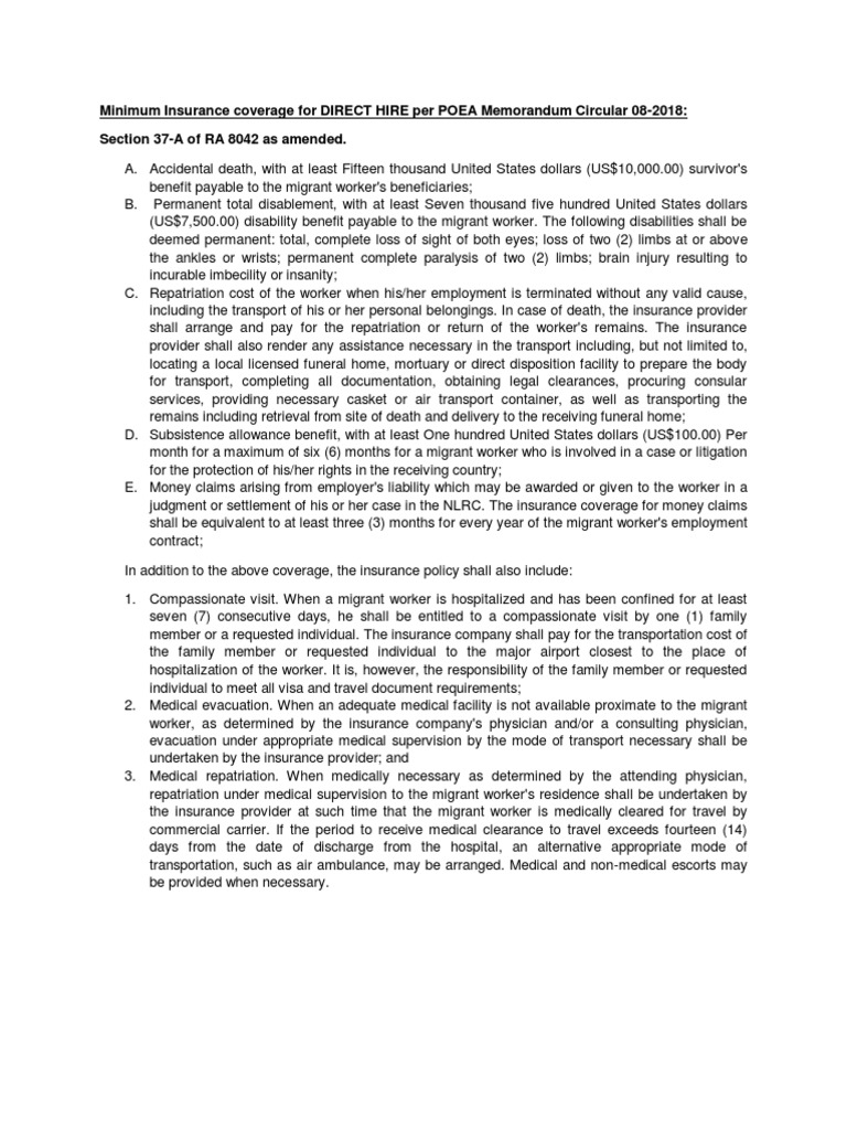 insurance-coverage-ra-8042-sec-37-a-as-amended-checklist-pdf