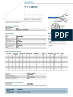 Schneider Cable Actassi - Category 6 U UTP Solid Cable Datasheet ME