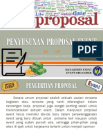 Pertemuan 9 Penyusunan Proposal Event