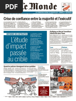 Lemonde060220 Bernie Sanders Donald Trump