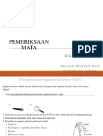 Pemeriksaan PF Mata