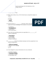 Banking Software - MCQs and True False