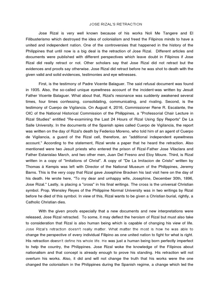 Full essay of my home by dr rizal image