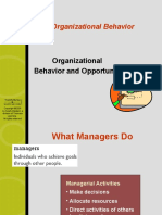 Organizational Behavior and Opportunity