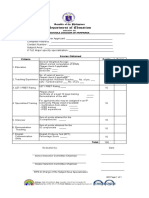 EVALUATION OF DOCUMENTS OF JHS TEACHER APPLICANT - XLSX Version 1