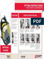 Protector RFF1000 FF Respirator Fit Poster ANZ PA Logo