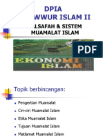 Falsafah Muamalah PENGERTIAN