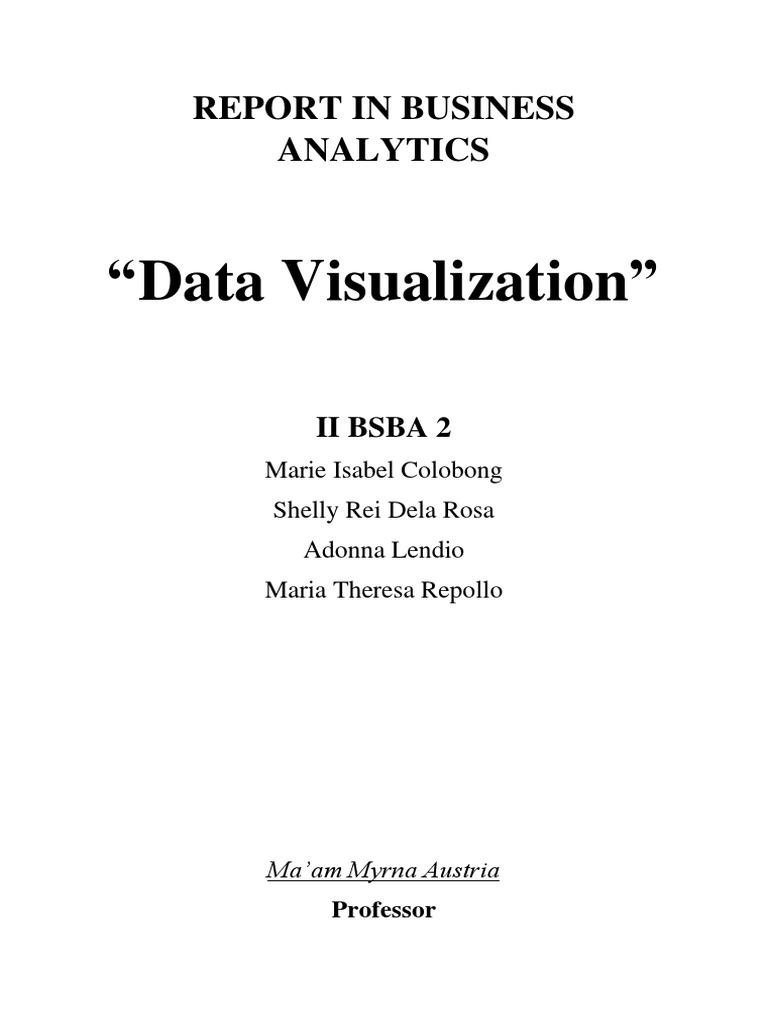 Data Visualization With Case Study | PDF | Performance Indicator ...