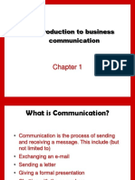 Introduction of Business Communication