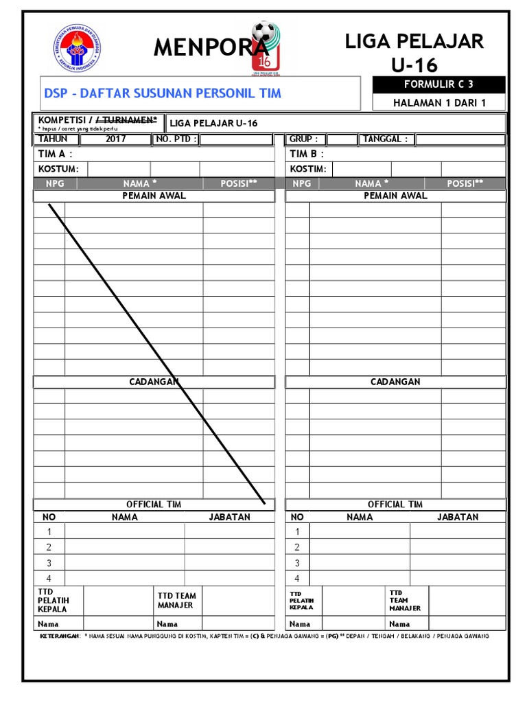 C3. Form DSP Tim | PDF