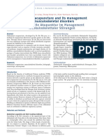 Abdominal Acupuncture For Musculoskeletal Disorders