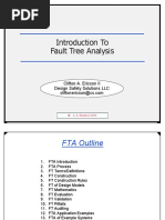 Ericson-FTA Tutorial