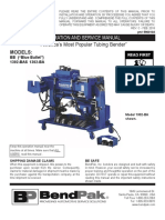 BendPak Pipe Bender Manual PDF