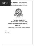 Digital Systems and Signals Lab Manual_2018