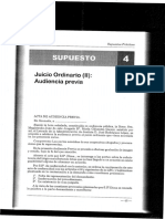 supuesto 4 juicio ordinario II la audencia previa