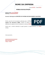 Modelo Solicitacao End PDF