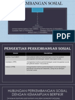 PERKEMBANGAN SOSIAL