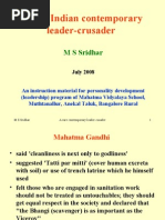 Download A rare Indian contemporary leader-crusader by M S Sridhar SN4465616 doc pdf