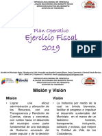 Planificación financiera municipal 2019