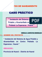 PROY. DE SANEAMIENTO - Caso Huaral