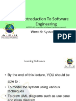 Week 9 - System Design - OBE