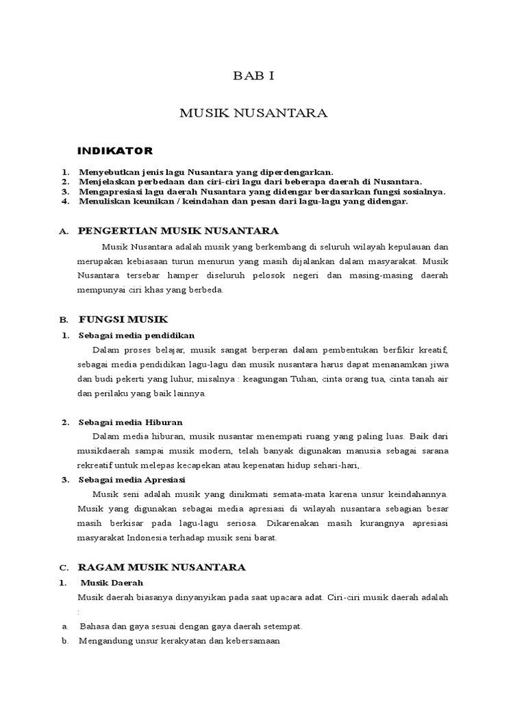 Seni Musik 8 Semster 2 Jadi Pdf