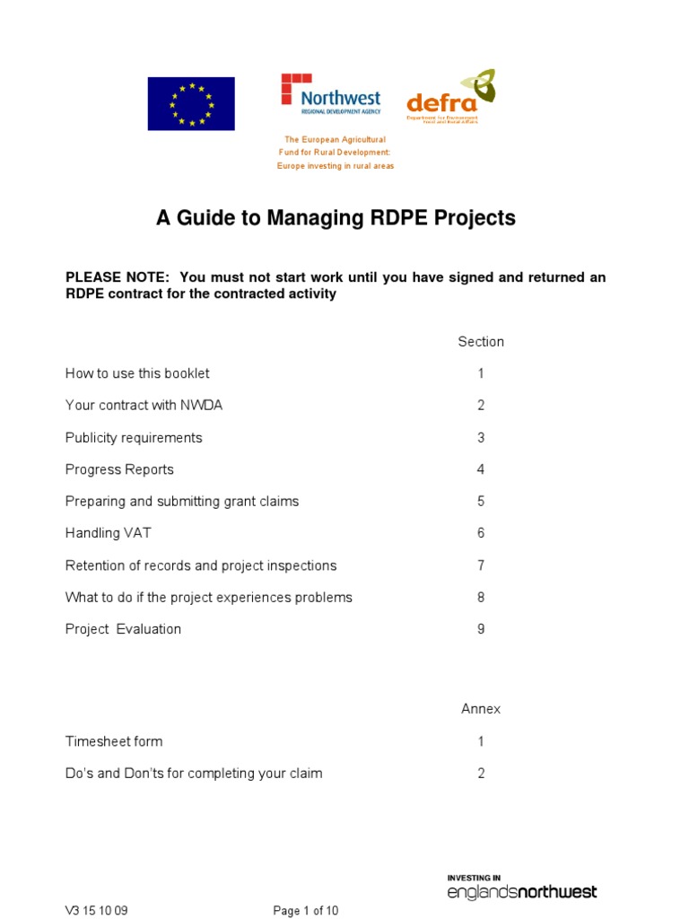 Guide To Managing Projects | PDF | Payments | Audit