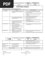 Transportation Job Hazard Analysis | PDF | Vehicles | Personal ...