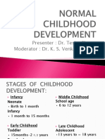 Child Development Stages and Milestones