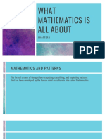 What Mathematics Is For
